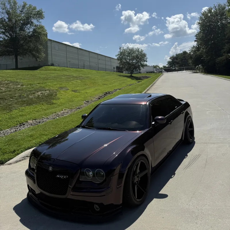 PET Gloss Metallic Gloss Gentian Purple Car Vinyl Wrap