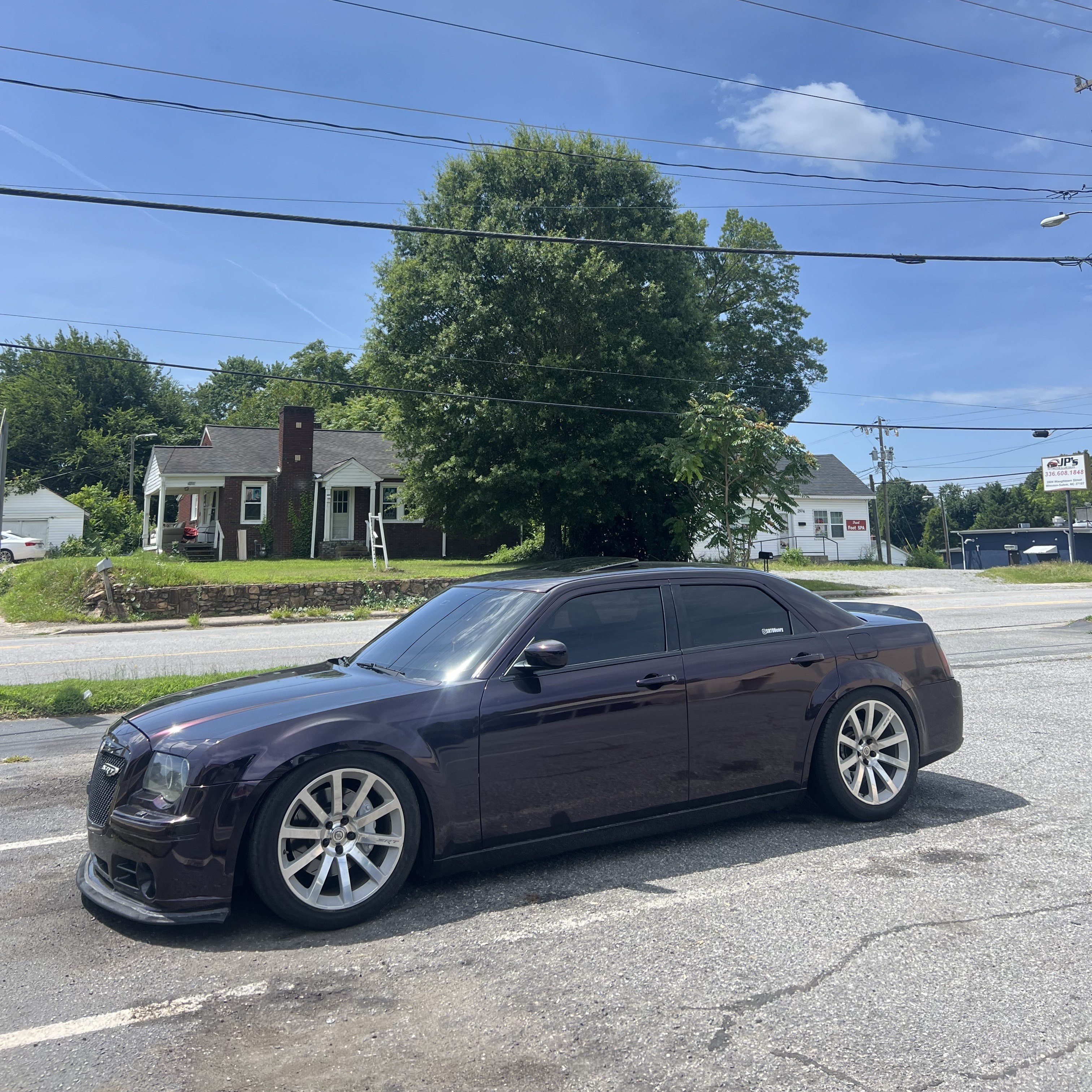PET Gloss Metallic Gloss Gentian Purple Car Vinyl Wrap