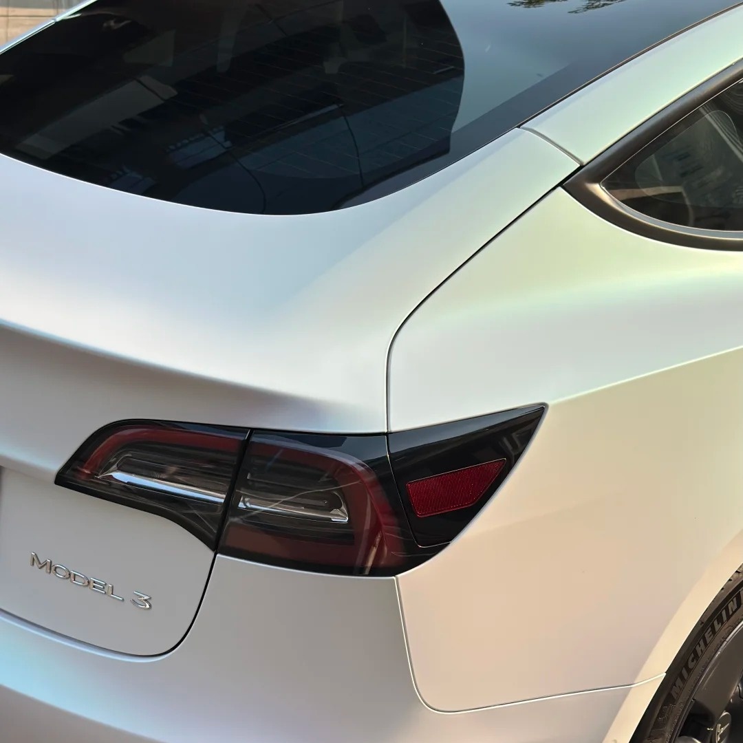 Matte Aurora White Car Vinyl Wrap
