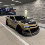 Super Gloss Sandstorm Yellow Desert Yellow Car Vinyl Wrap