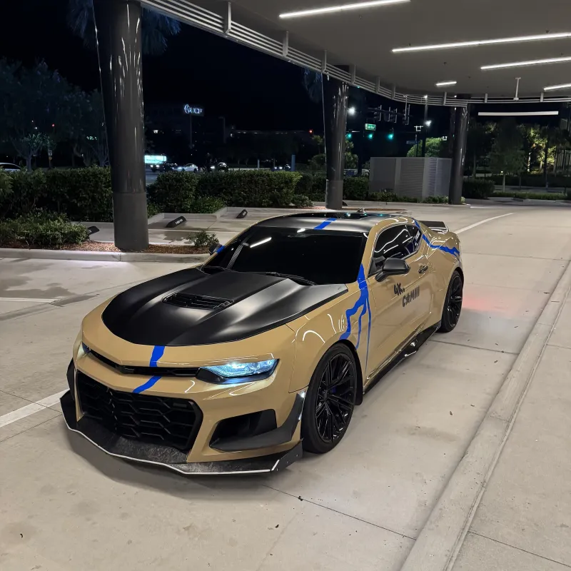 Super Gloss Sandstorm Yellow Desert Yellow Car Vinyl Wrap
