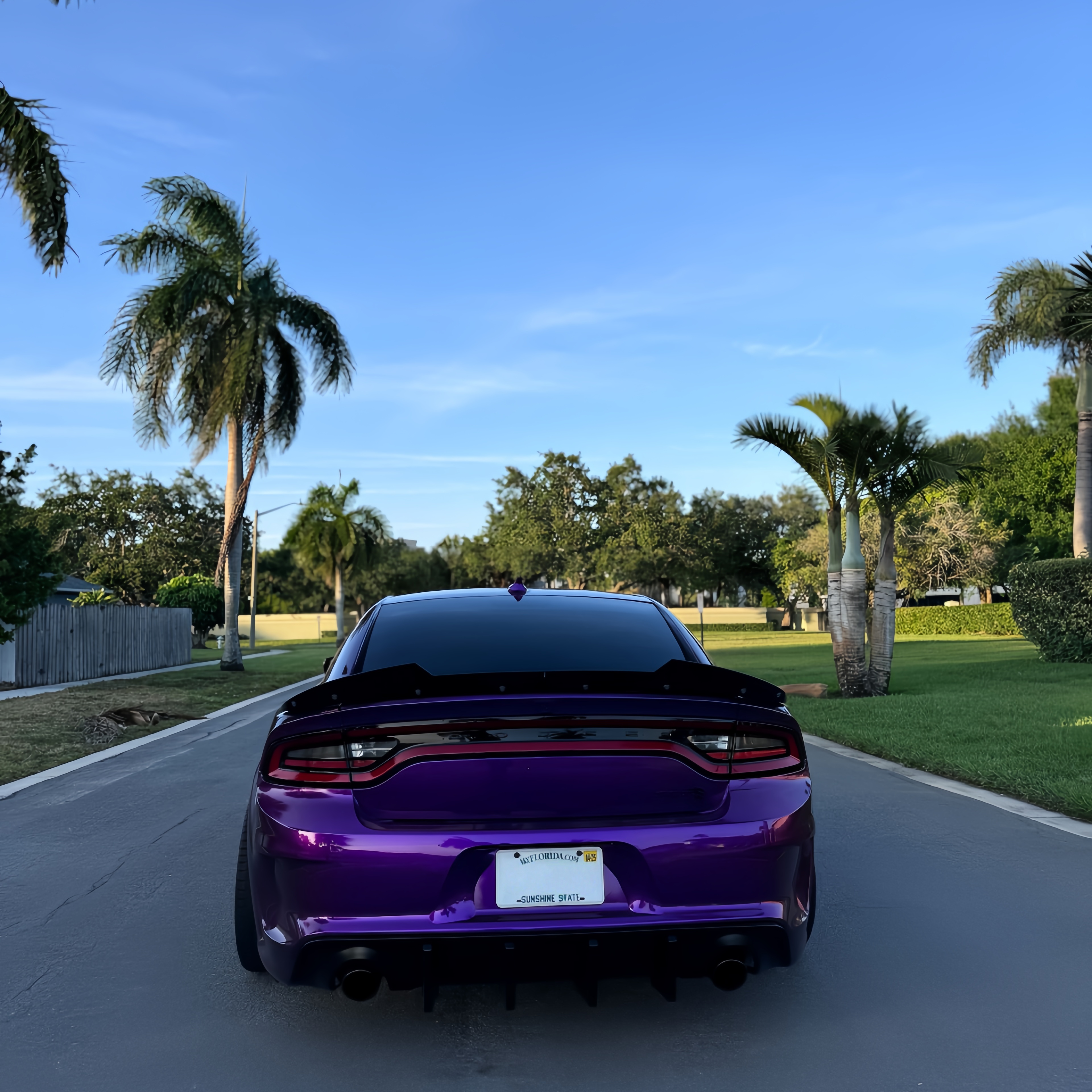 Gloss Metallic Grape Purple Car Vinyl Wrap