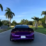  Gloss Metallic Grape Purple Car Vinyl Wrap