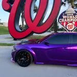  Gloss Metallic Grape Purple Car Vinyl Wrap