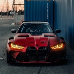 PET Benz Matte Metallic Romance Red Car Vinyl Wrap