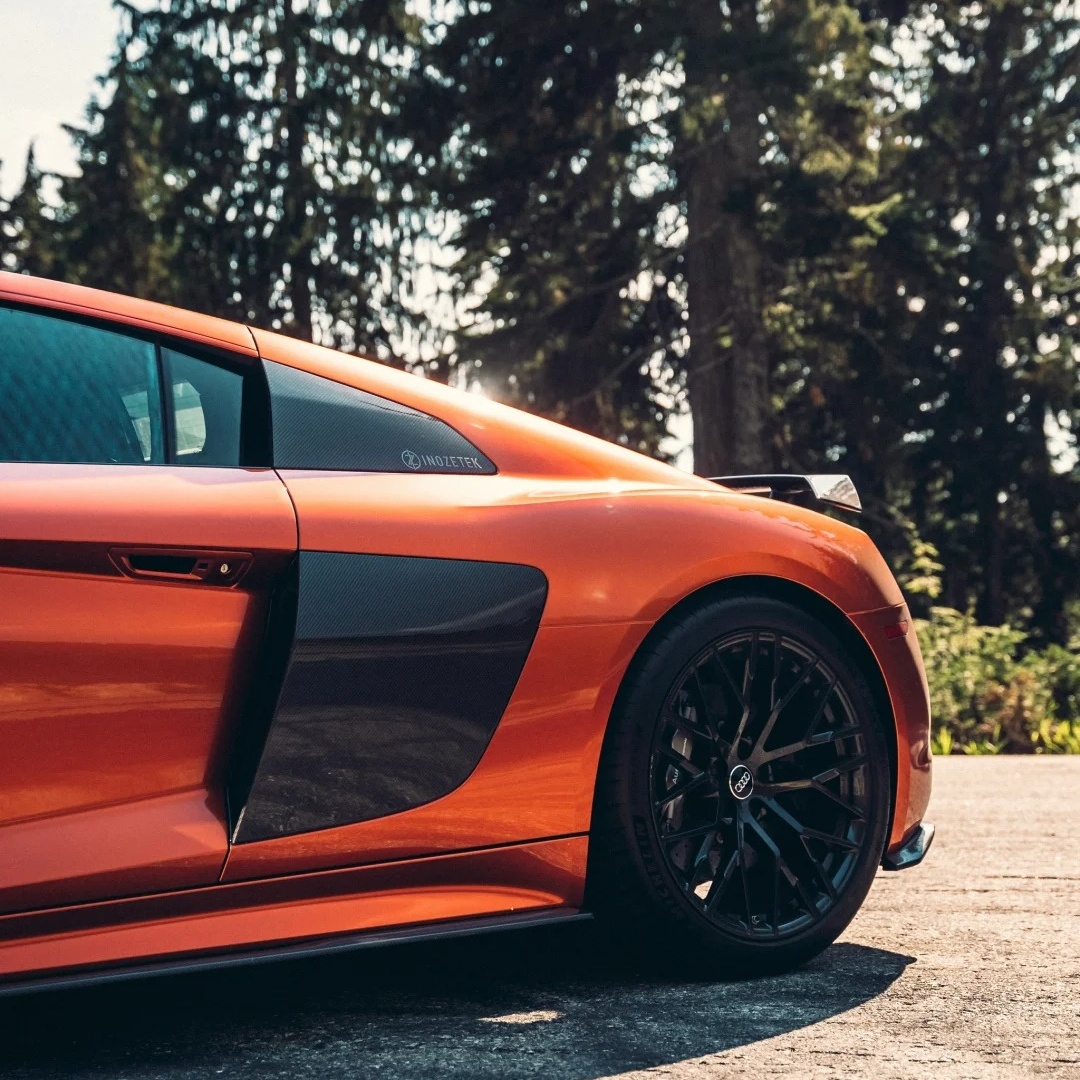  Gloss Metallic Sakhir Orange Car Vinyl Wrap