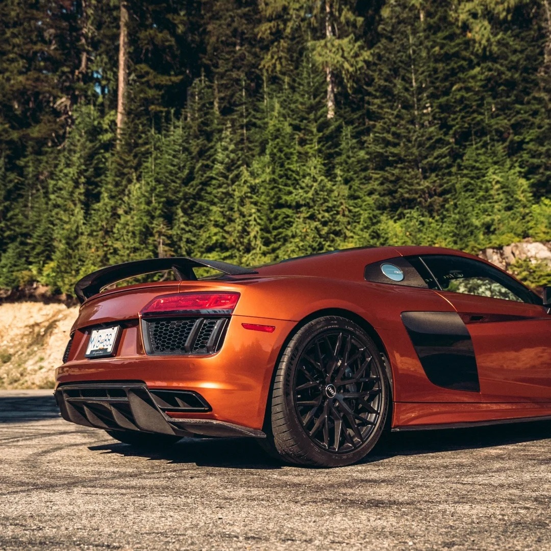  Gloss Metallic Sakhir Orange Car Vinyl Wrap