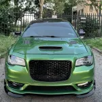 Gloss Metallic Mamba Green Car Vinyl Wrap