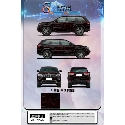 Wondering Custom Car Vinyl Wrap 01