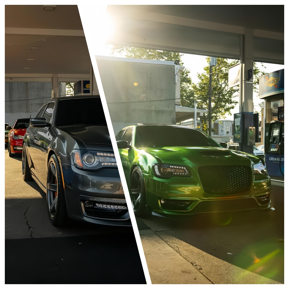 Gloss Metallic Mamba Green Car Vinyl Wrap