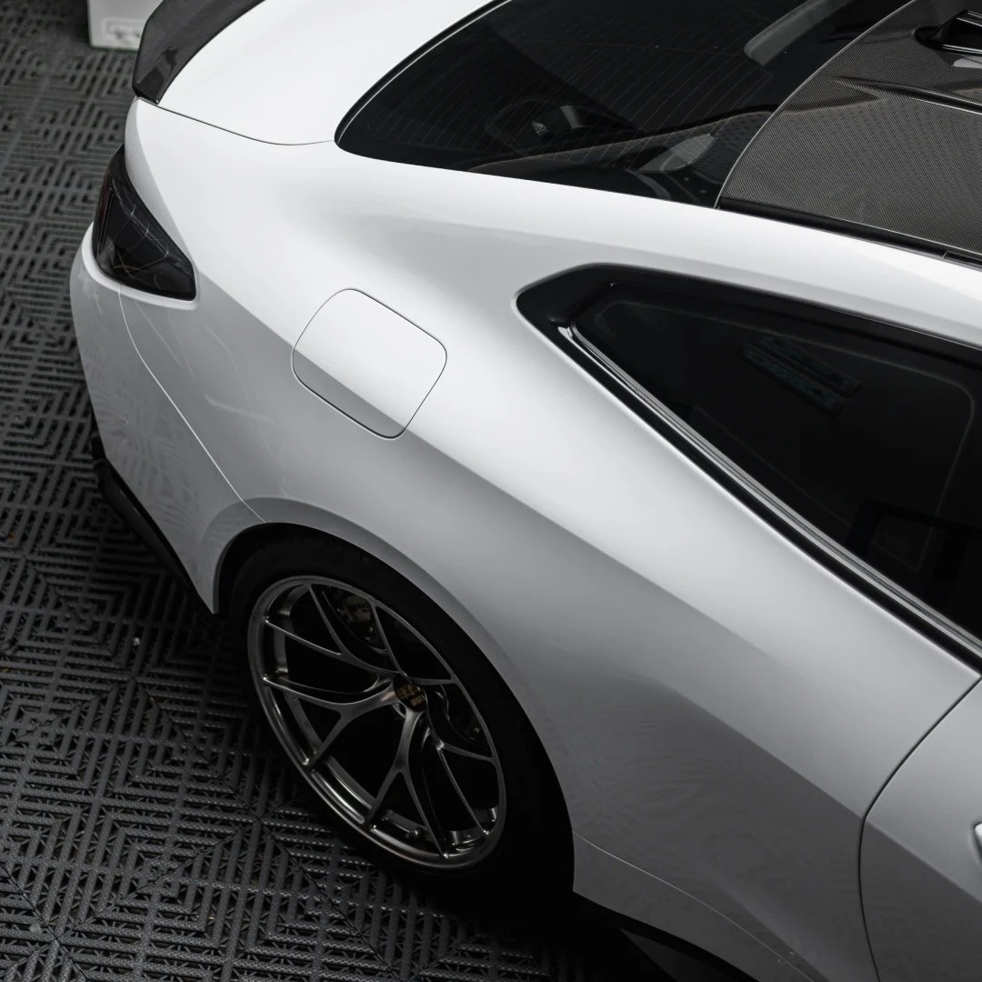 Super Gloss Piano White Car Vinyl Wrap