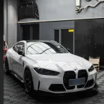 Super Gloss Piano White Car Vinyl Wrap