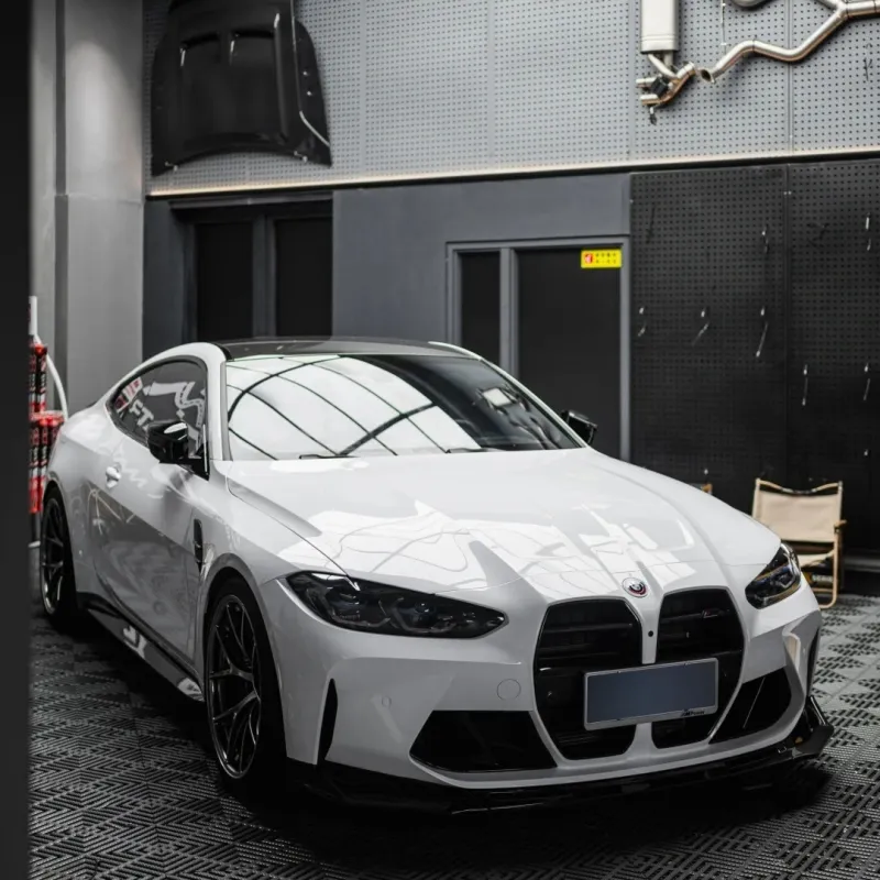 Super Gloss Piano White Car Vinyl Wrap
