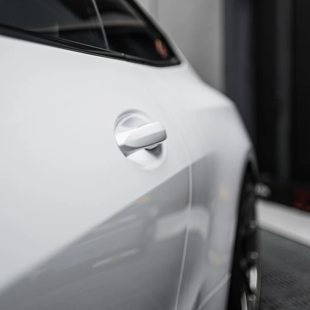 Super Gloss Piano White Car Vinyl Wrap