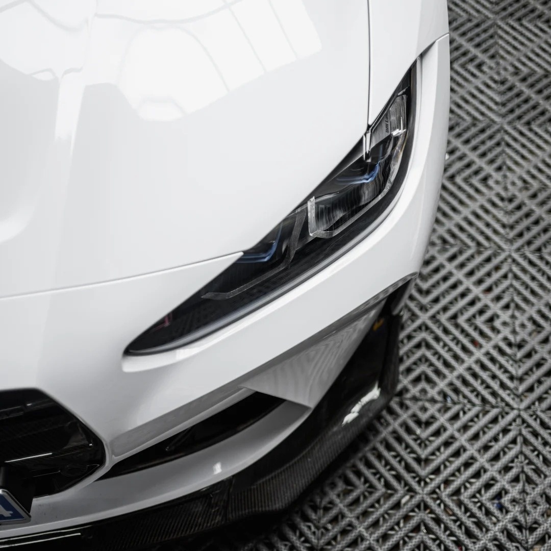 Super Gloss Piano White Car Vinyl Wrap