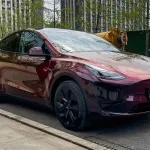 PET Gloss Shifting Red to Black Car Vinyl Wrap