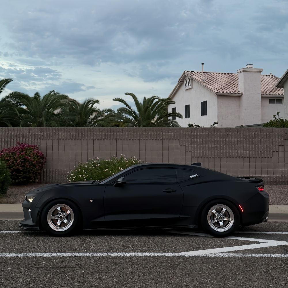 Super Matte Deep Black Car Vinyl Wrap