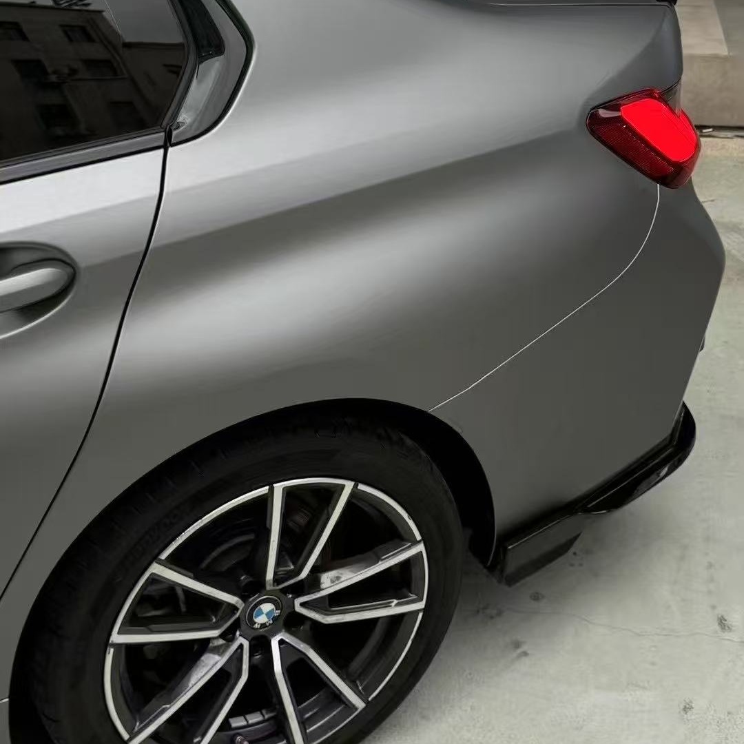 Matte Frosted Pure Grey Car Vinyl Wrap