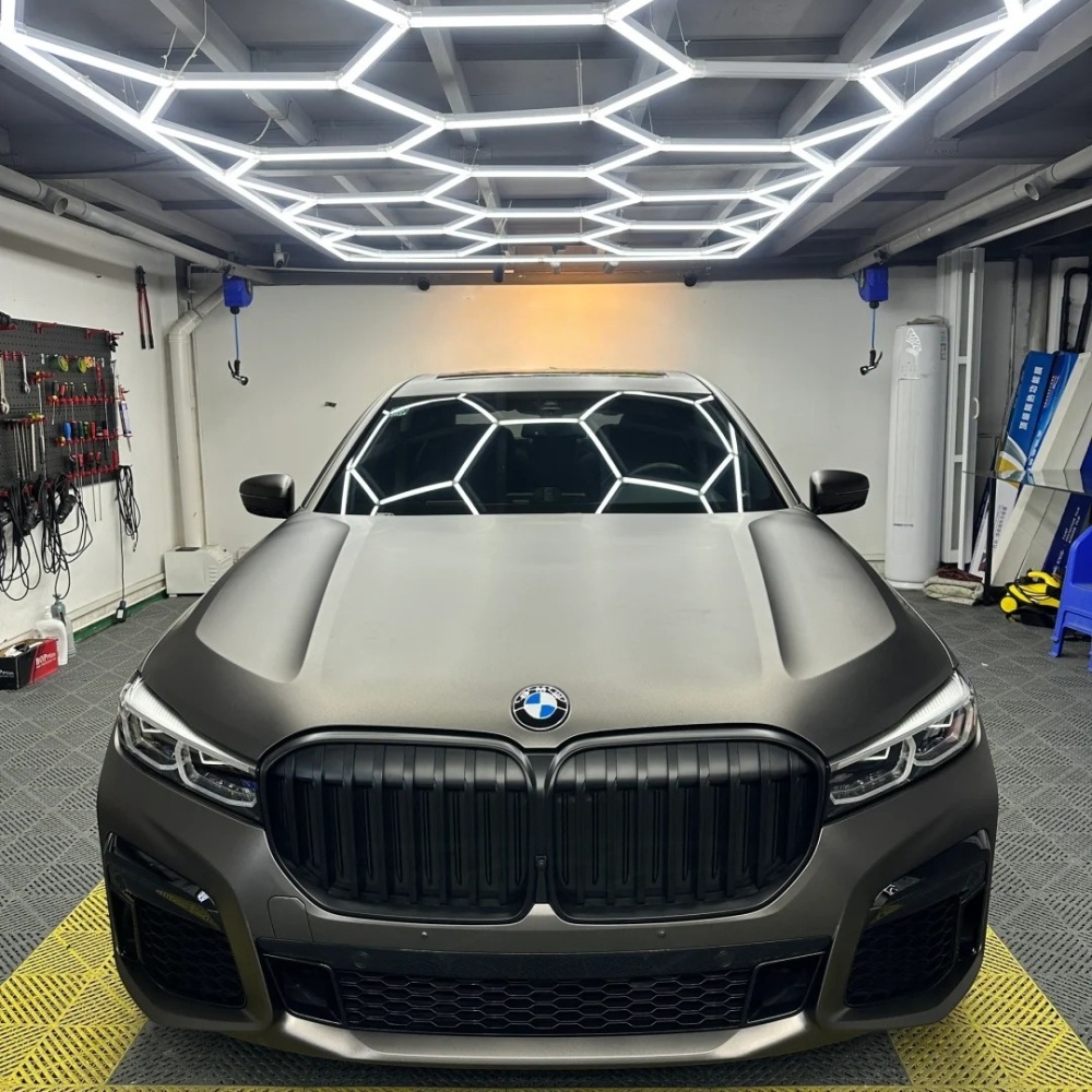 Ultra-Matte Dark Grey Car Vinyl Wrap