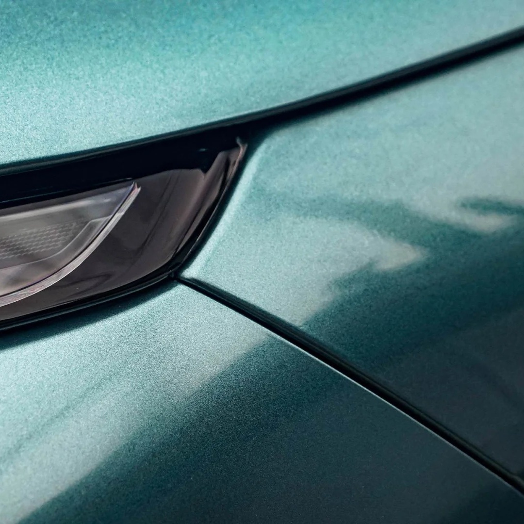 PET Intersteller Green Car Vinyl Wrap