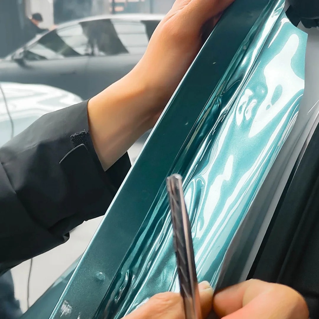 PET Intersteller Green Car Vinyl Wrap