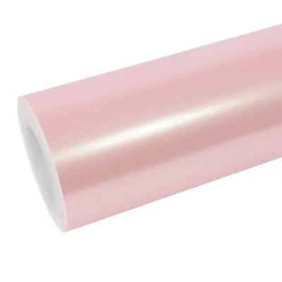 Matte Pure Metal Cherry Pink Car Vinyl Wrap 01