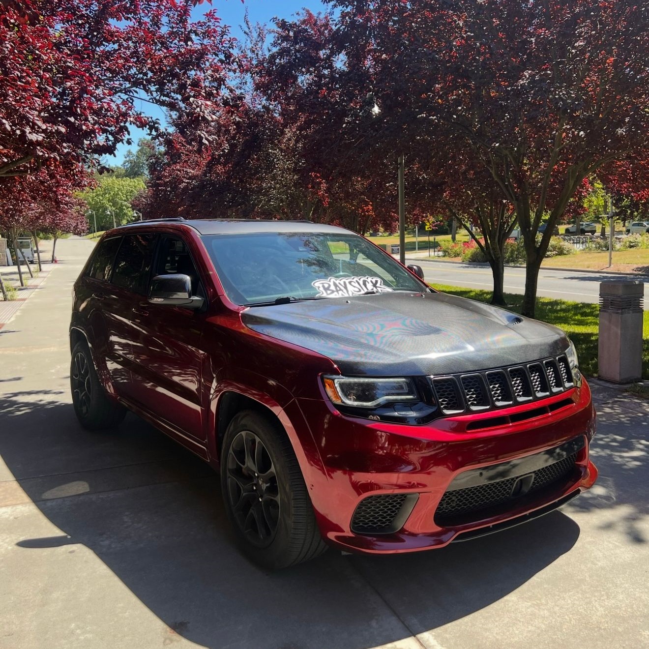  Liquid Metallic Dragon Blood Red Car Vinyl Wrap