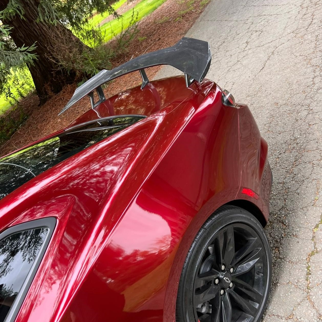  Liquid Metallic Dragon Blood Red Car Vinyl Wrap