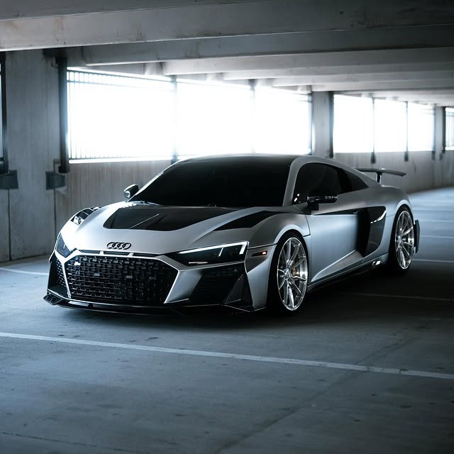 Matte Chrome Alexander Silver Car Vinyl Wrap