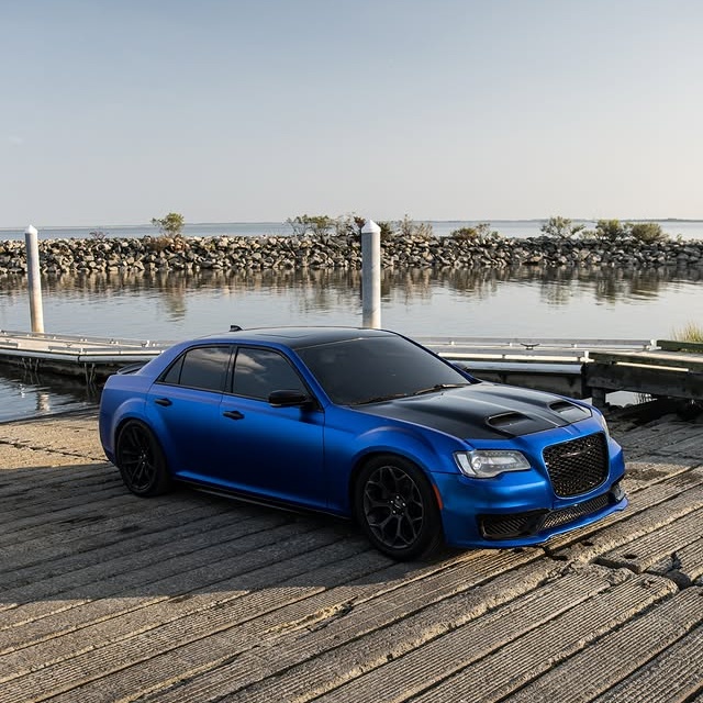 PET Matt Electroplated Klein Blue Car Vinyl Wrap