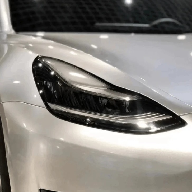 Gloss Metallic Metal Silver Car Vinyl Wrap