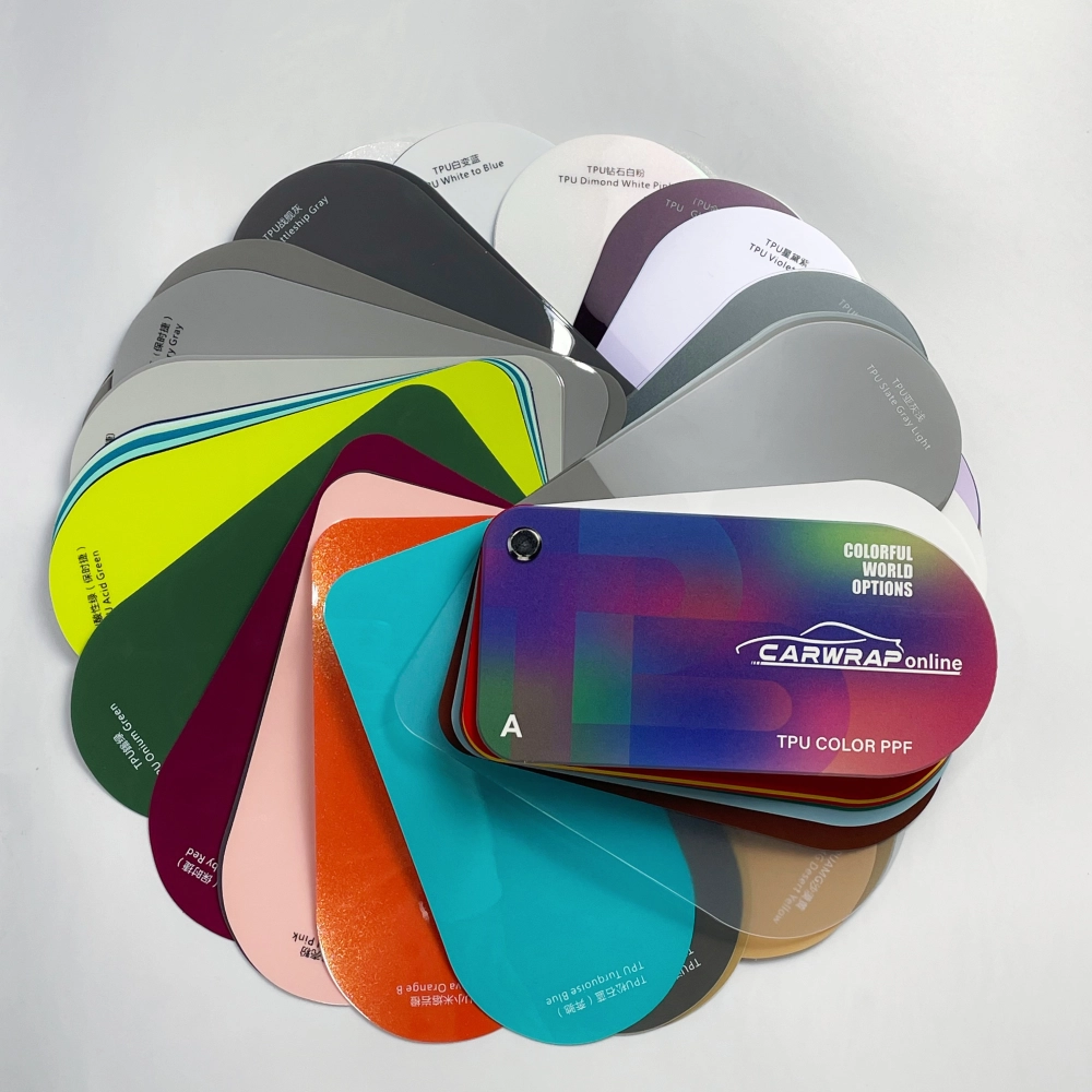 Quality TPU New Color Swatch For Sale | Carwraponline.com