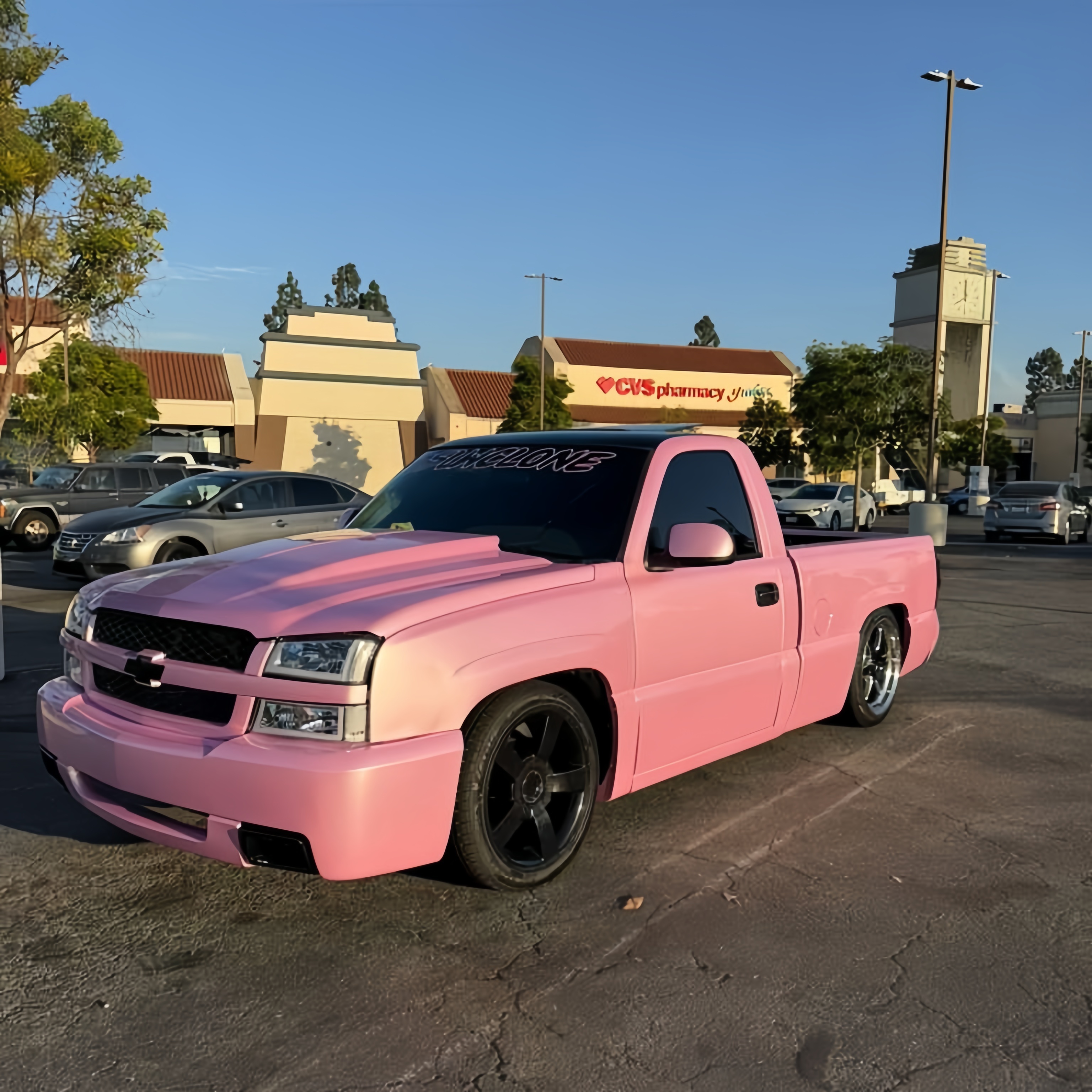 Macaron Cherry Pink Car Vinyl Wrap