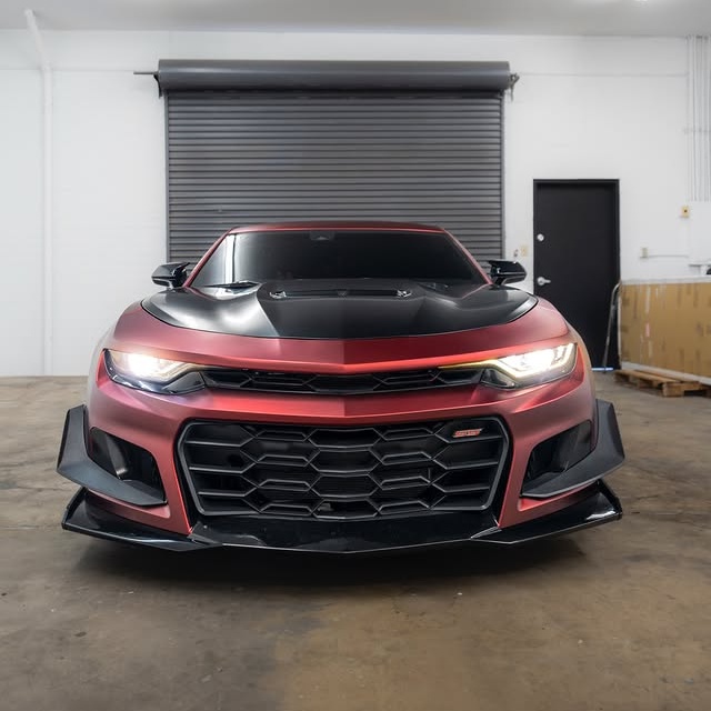 PET Benz Matte Metallic Romance Red Car Vinyl Wrap