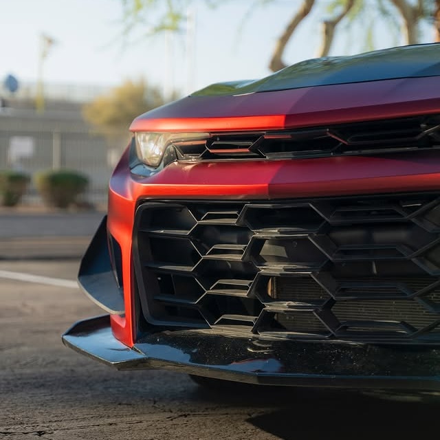 PET Benz Matte Metallic Romance Red Car Vinyl Wrap