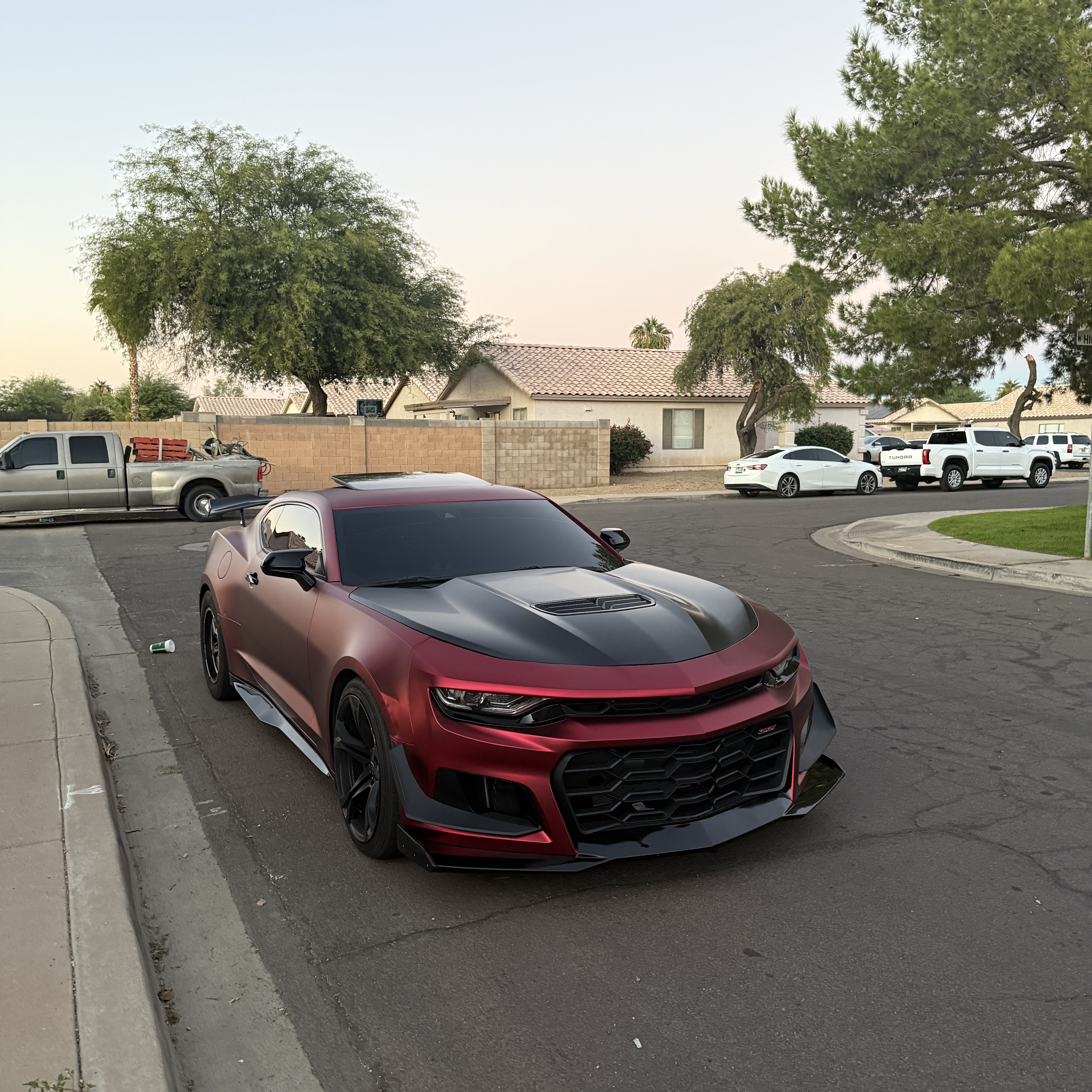 PET Benz Matte Metallic Romance Red Car Vinyl Wrap