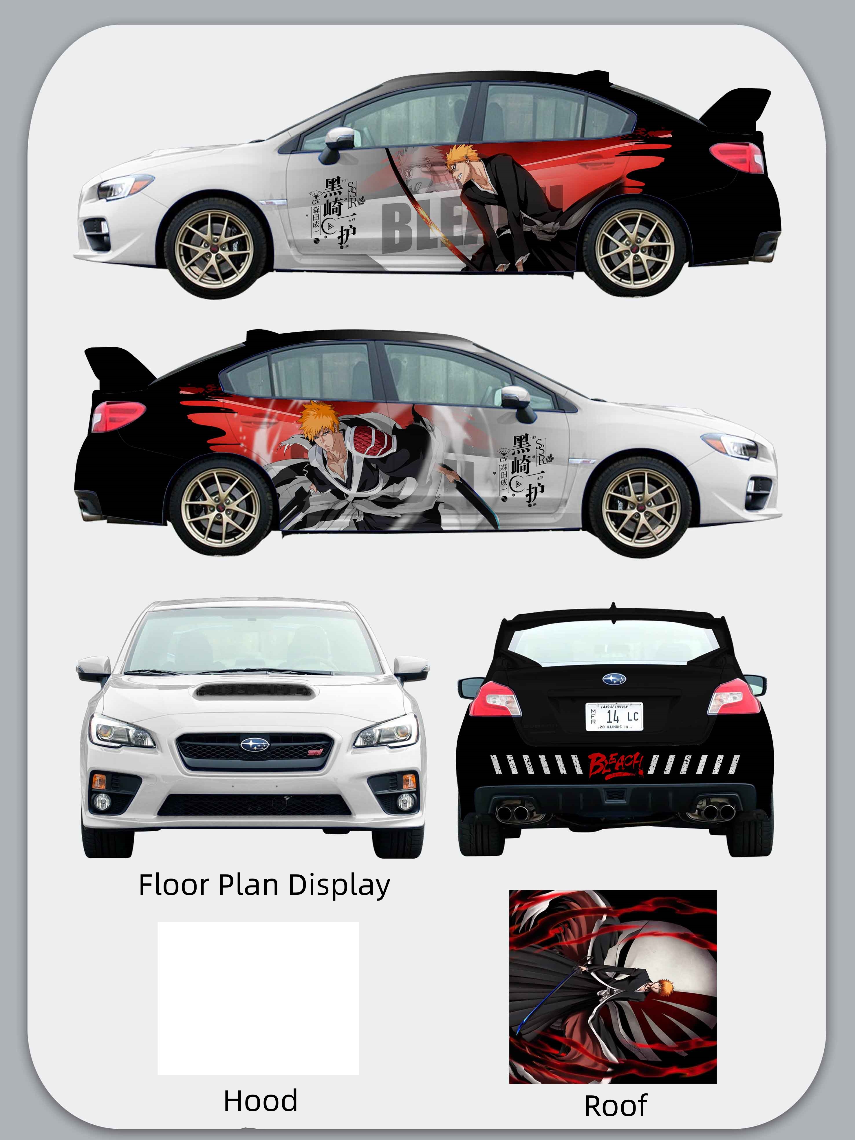 Kurosaki Ichigo Custom Wrap