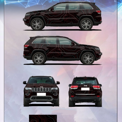 Wondering Custom Car Vinyl Wrap 01