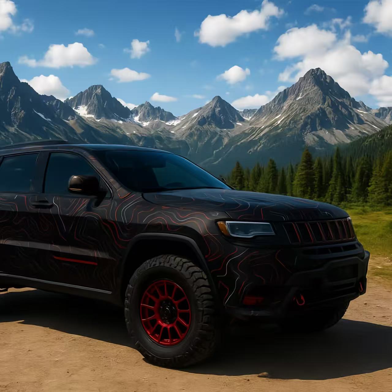 Wondering Custom Car Vinyl Wrap