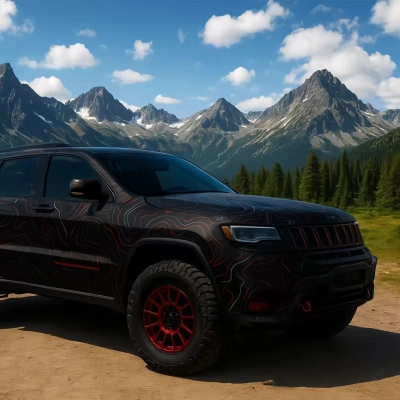 Wondering Custom Car Vinyl Wrap 02