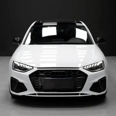 Super Gloss Piano White Car Vinyl Wrap 02