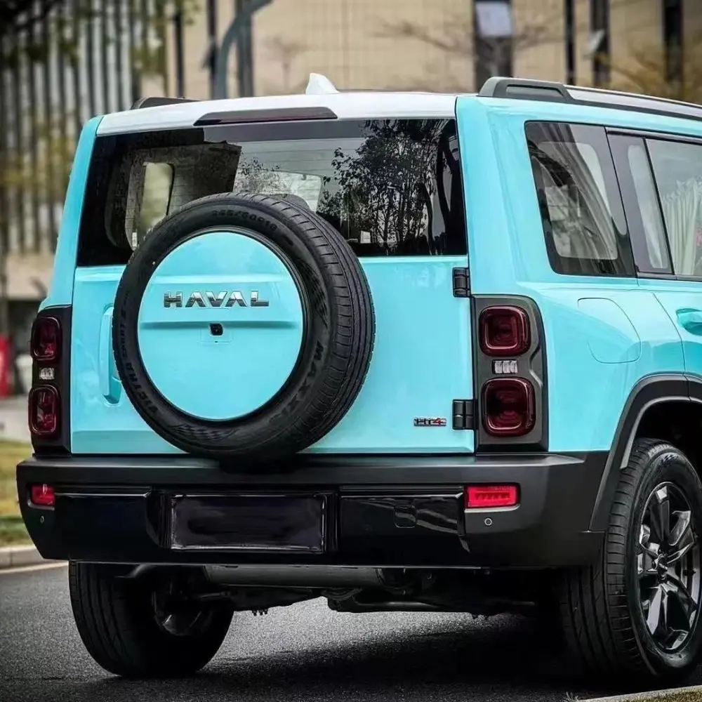 Super Gloss Tanager Blue Car Vinyl Wrap