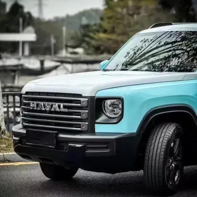 Super Gloss Tanager Blue Car Vinyl Wrap 02