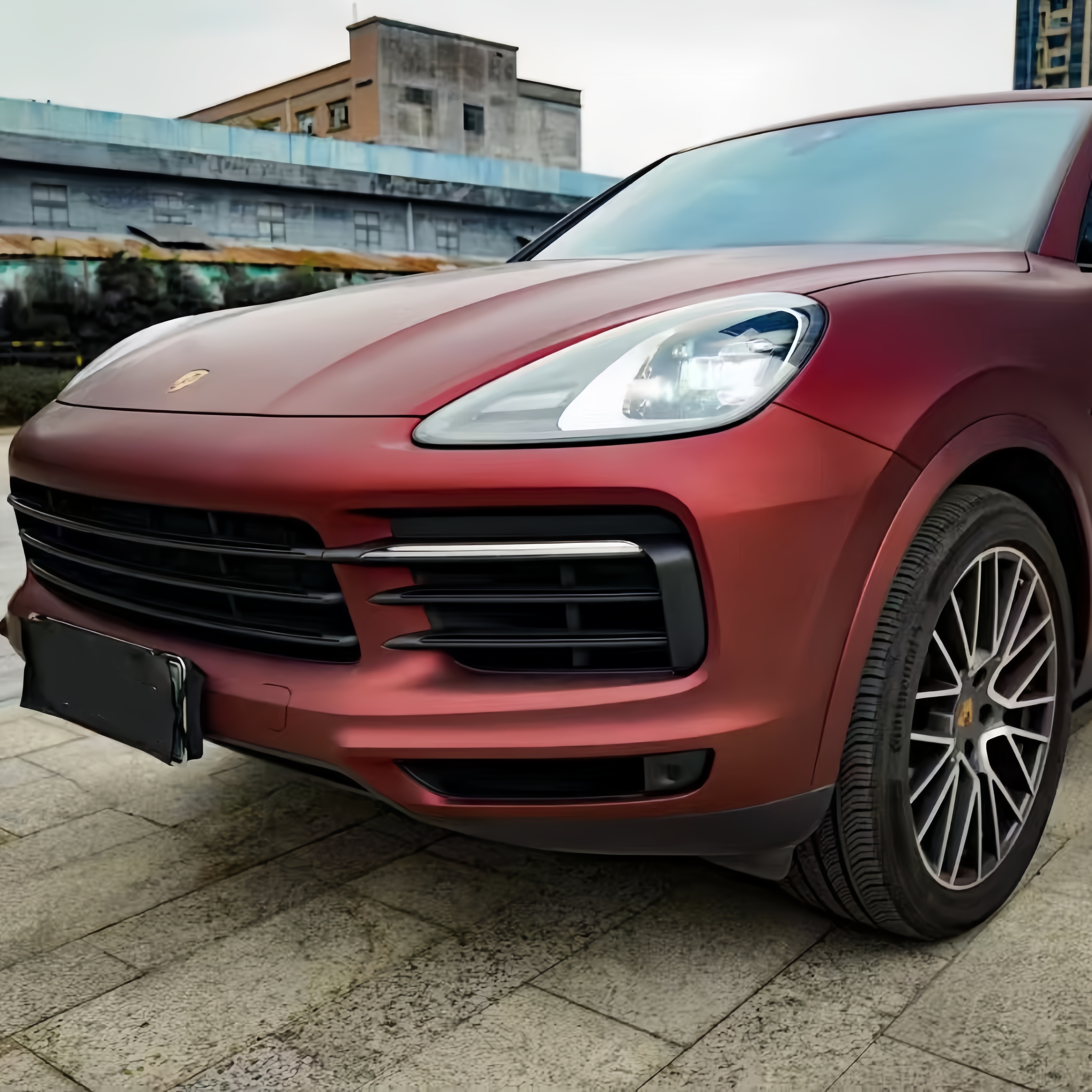 PET Matte Liquid Metallic Dracaena Red 