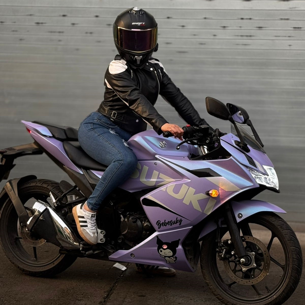 BMW Gloss Ceramics Lavender Blue Car Vinyl Wrap