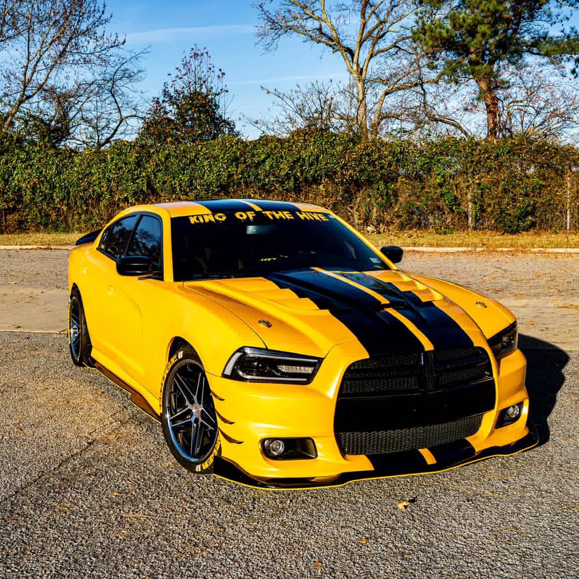 NIO Gloss PET Metal Paint Yellow Car Vinyl Wrap