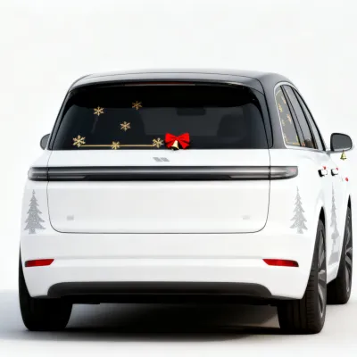 Christmas Customized Car Vinyl Wrap 02