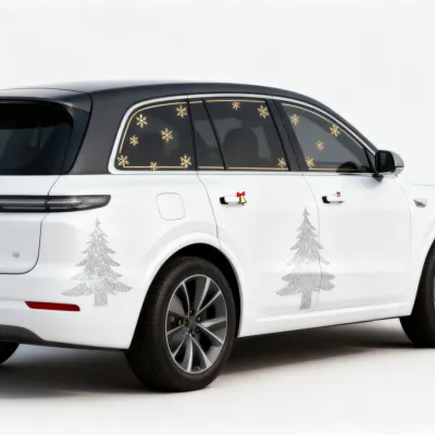Christmas Customized Car Vinyl Wrap 01