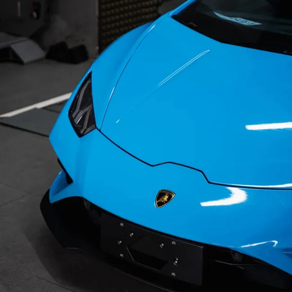 Gloss Crystal Blue Sky Car Vinyl Wrap