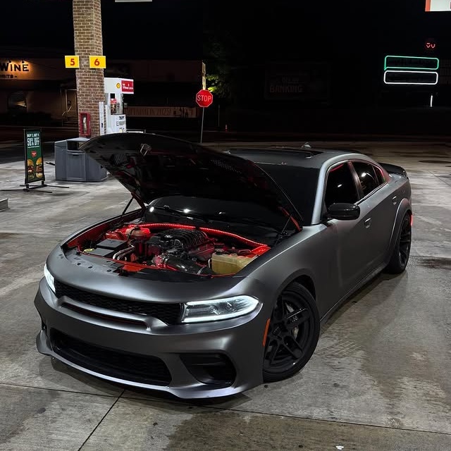 PET Matte Metallic AMG Grey Car Vinyl Wrap